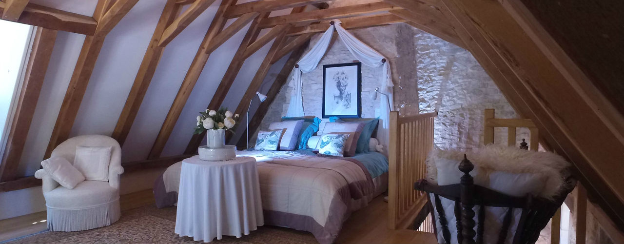 Gites en Périgord, la maison d'Angel, chambre grenier